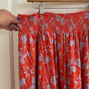 Spell/Free People Maxi Print Skirt